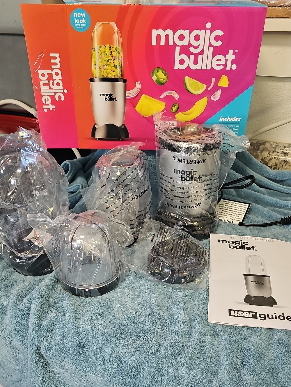 NEW Magic Bullet Single Serve Blender